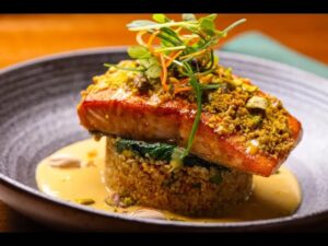 pistachio Pistachio-Crusted Salmon