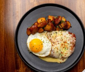 Parmesan chicken Parmesan Chicken Breast & Egg With Home Fries