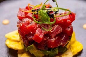 tuna tartare Avocado Tuna Tartare